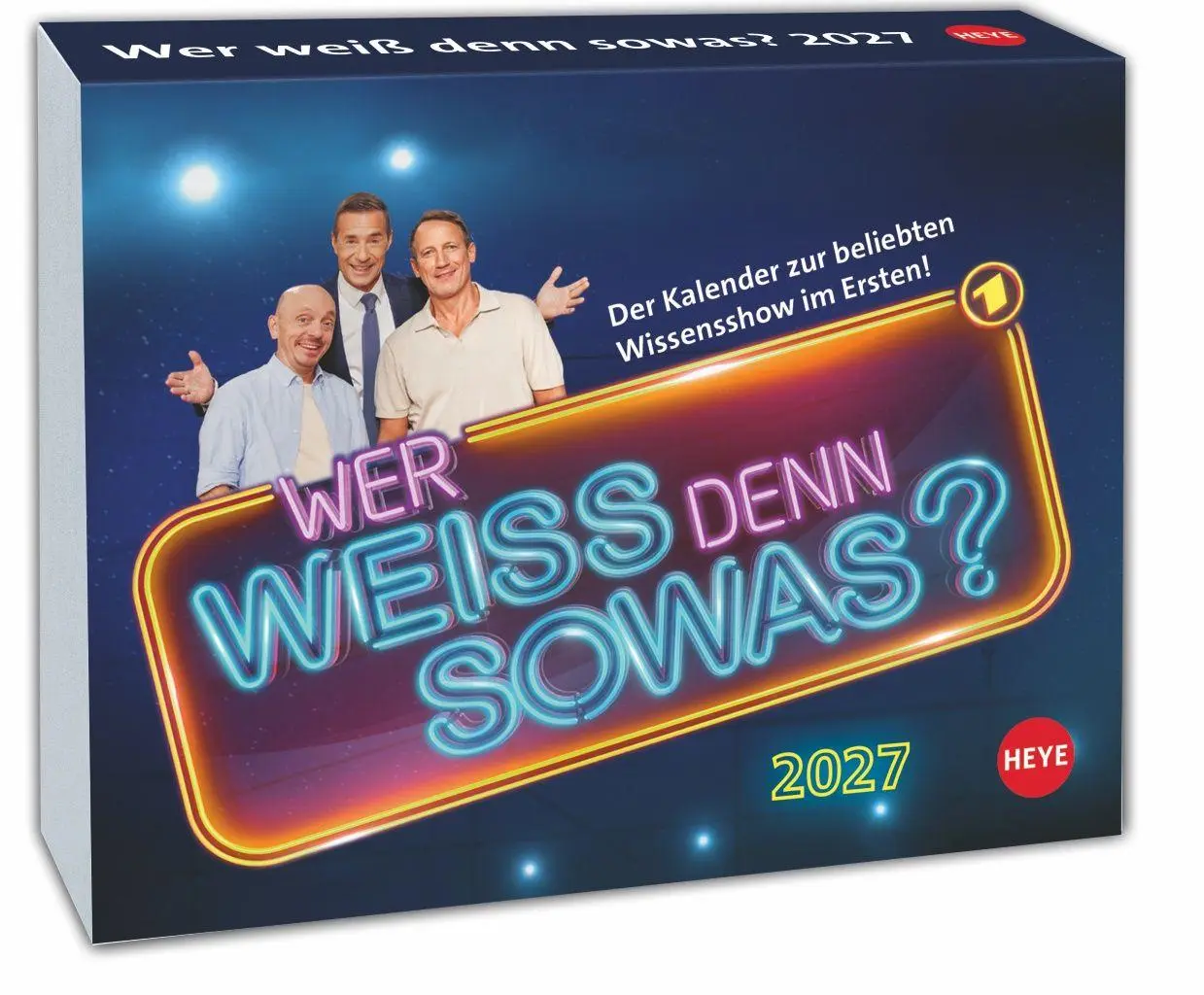Cover: 9783756417834 | Wer weiß denn sowas? Tagesabreißkalender 2027 | Heye | Kalender | 2027