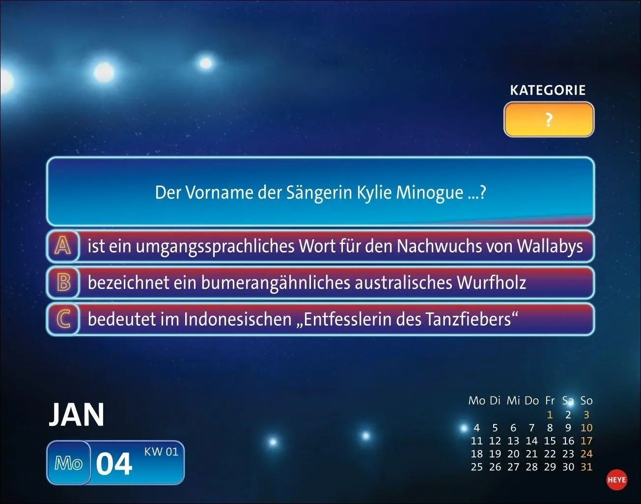 Bild: 9783756417834 | Wer weiß denn sowas? Tagesabreißkalender 2027 | Heye | Kalender | 2027