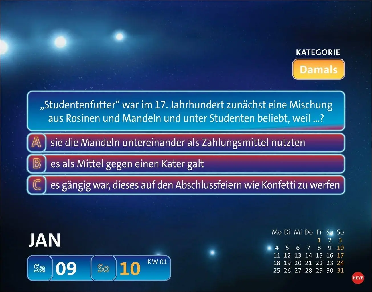 Bild: 9783756417834 | Wer weiß denn sowas? Tagesabreißkalender 2027 | Heye | Kalender | 2027