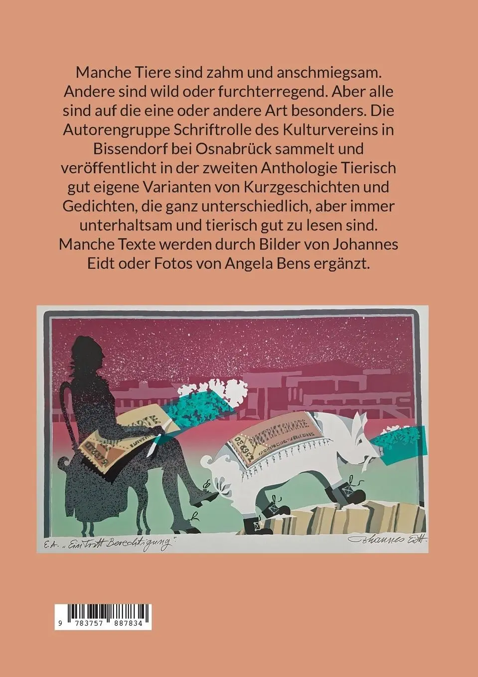 Rückseite: 9783757887834 | Tierisch gut | Schriftroller Kulturverein Bissendorf e. V. | Buch