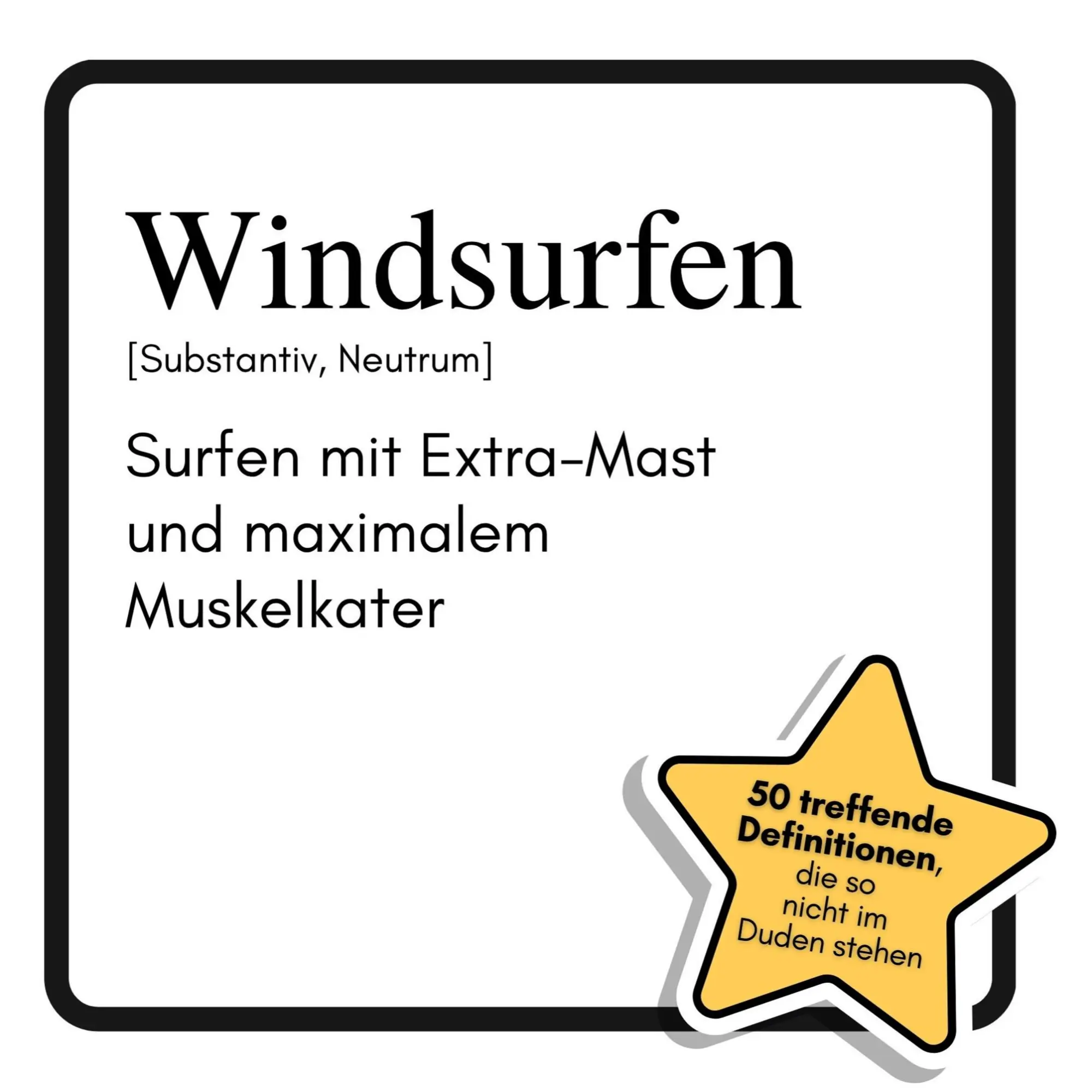 Cover: 9783759177834 | Windsurfen | Surfen mit Extra-Mast und maximalem Muskelkater | Lang