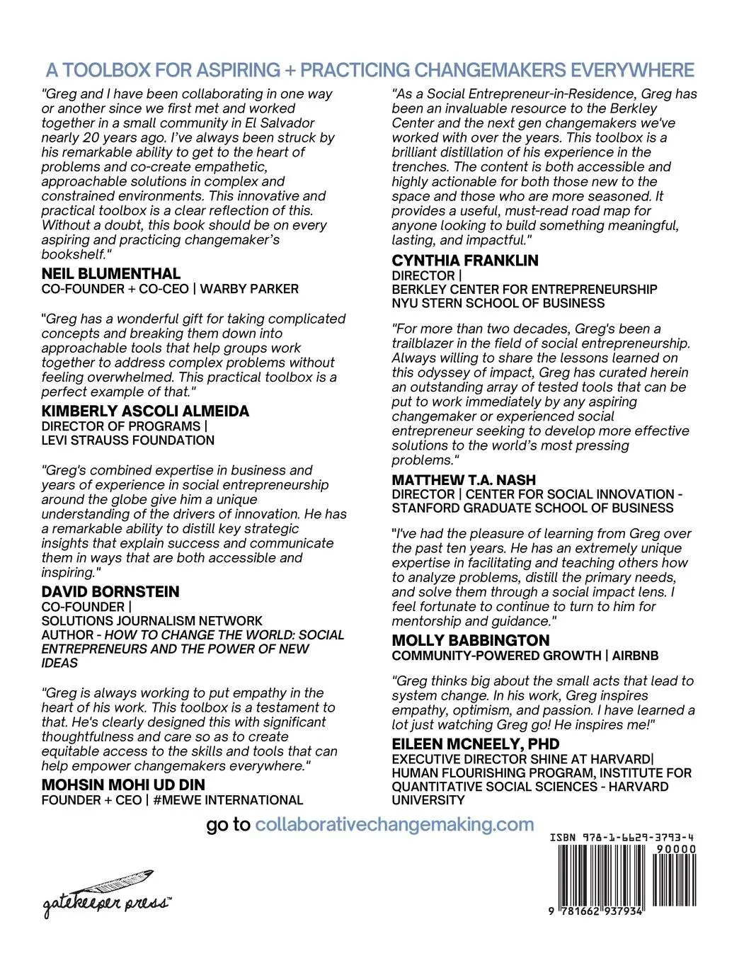 Rückseite: 9781662937934 | It's What You Set In Motion | A Toolbox for Collaborative Changemaking