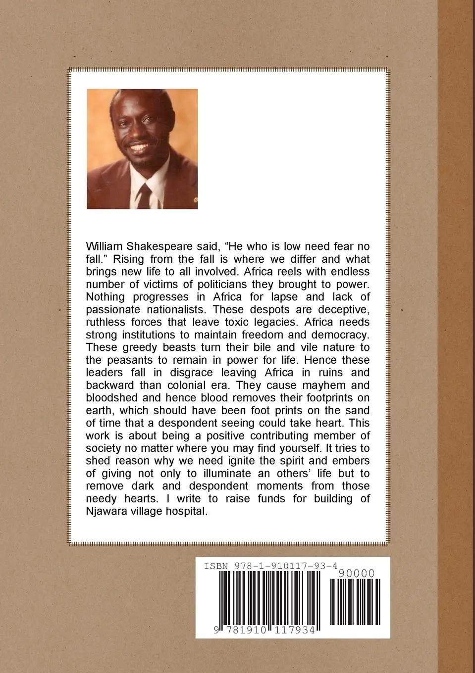 Rückseite: 9781910117934 | AFTER THE FALL | MD Alhasan Sisawo. Ceesay | Taschenbuch | Englisch