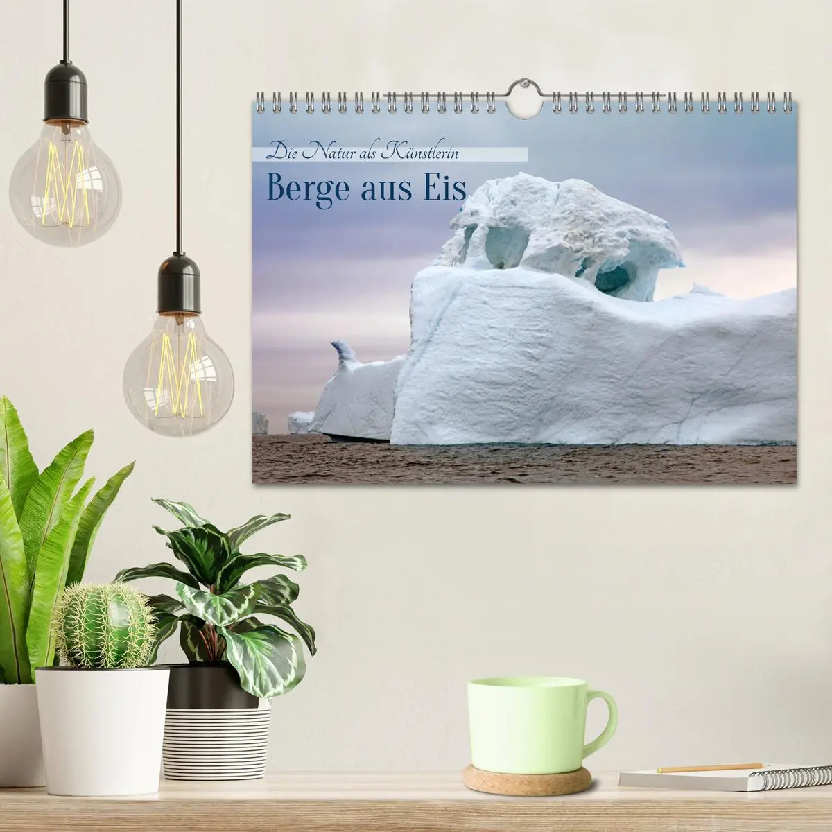 Bild: 9783457357934 | Berge aus Eis (Wandkalender 2026 DIN A4 quer), CALVENDO Monatskalender