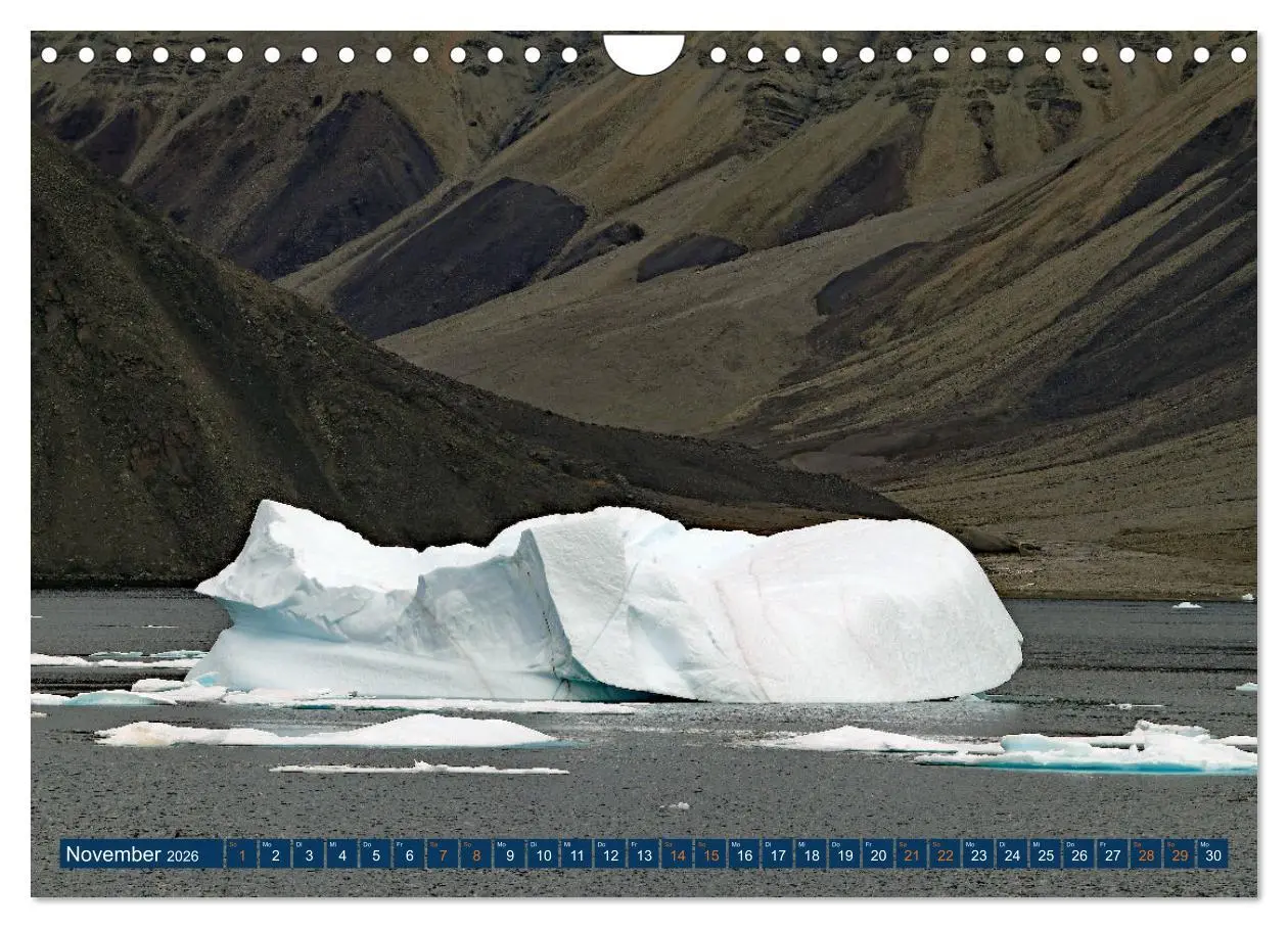 Bild: 9783457357934 | Berge aus Eis (Wandkalender 2026 DIN A4 quer), CALVENDO Monatskalender