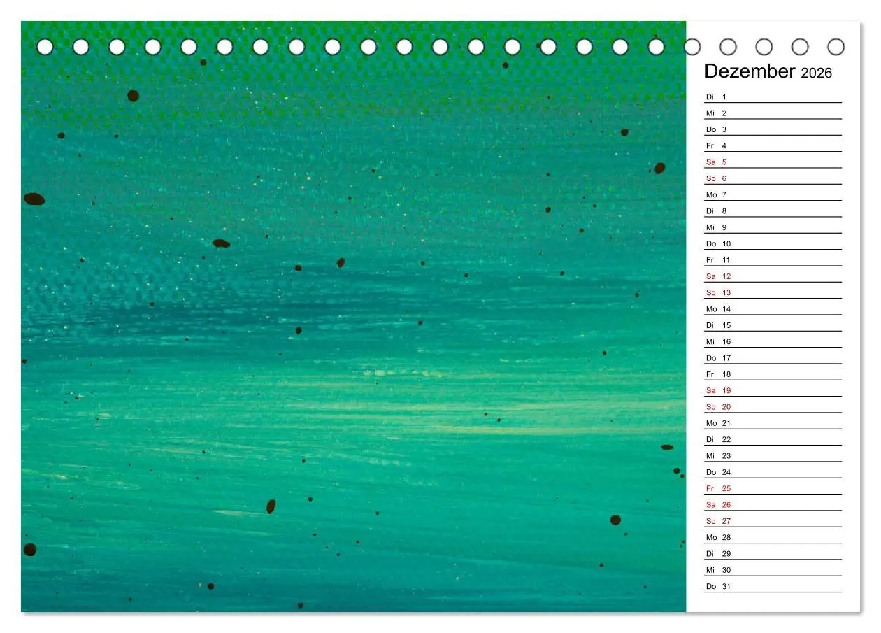 Bild: 9783457667934 | Mein bunter DIY-Bastelkalender (Tischkalender 2026 DIN A5 quer),...