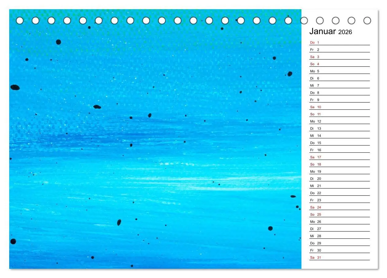 Bild: 9783457667934 | Mein bunter DIY-Bastelkalender (Tischkalender 2026 DIN A5 quer),...