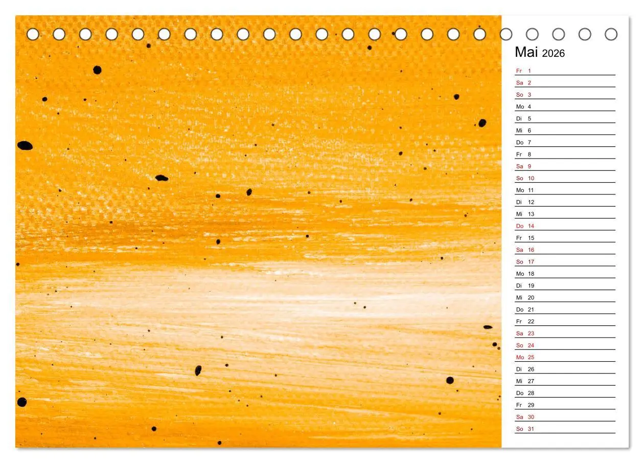 Bild: 9783457667934 | Mein bunter DIY-Bastelkalender (Tischkalender 2026 DIN A5 quer),...