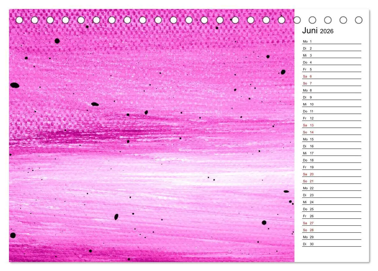 Bild: 9783457667934 | Mein bunter DIY-Bastelkalender (Tischkalender 2026 DIN A5 quer),...