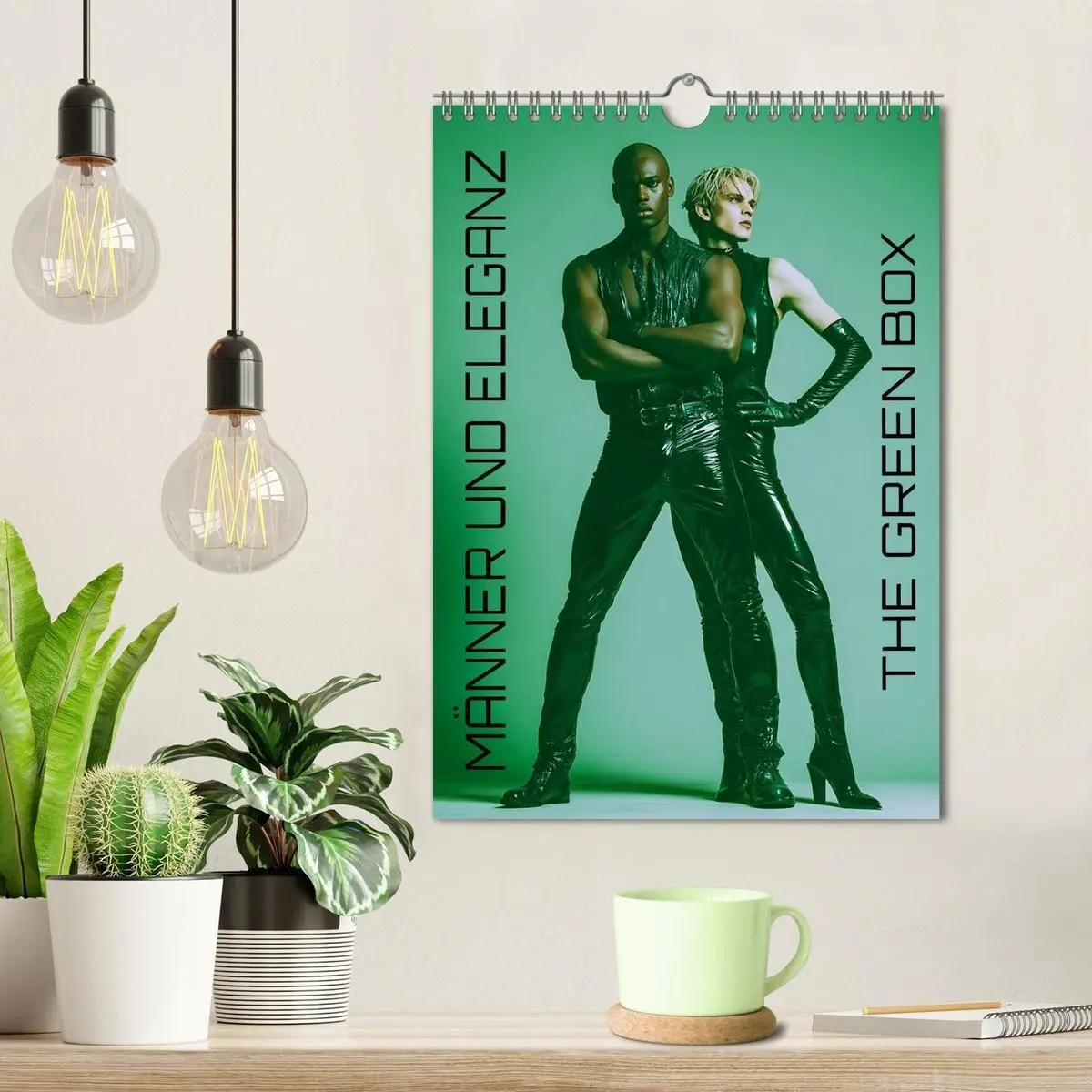 Bild: 9783516687934 | Männer und Eleganz - The Green Box (Wandkalender 2026 DIN A4 hoch),...
