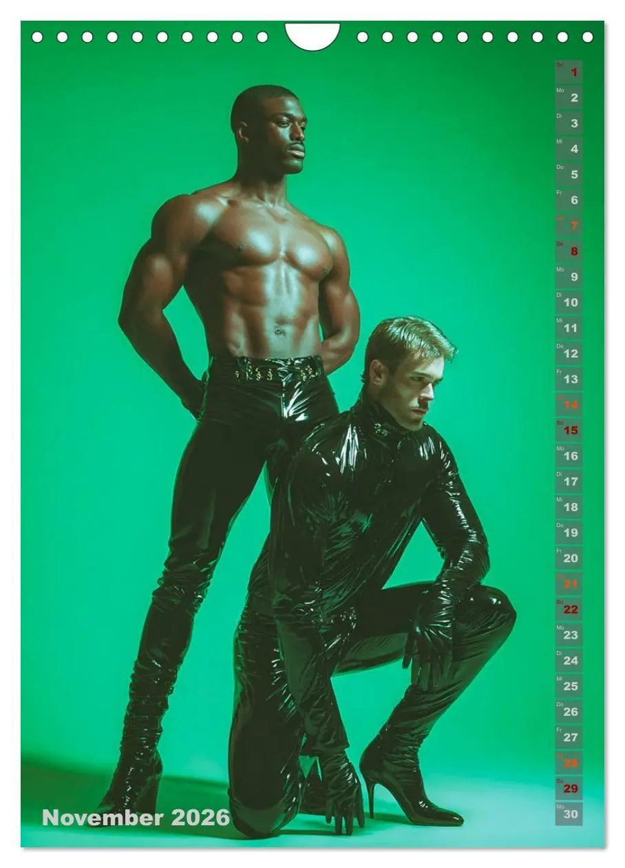 Bild: 9783516687934 | Männer und Eleganz - The Green Box (Wandkalender 2026 DIN A4 hoch),...