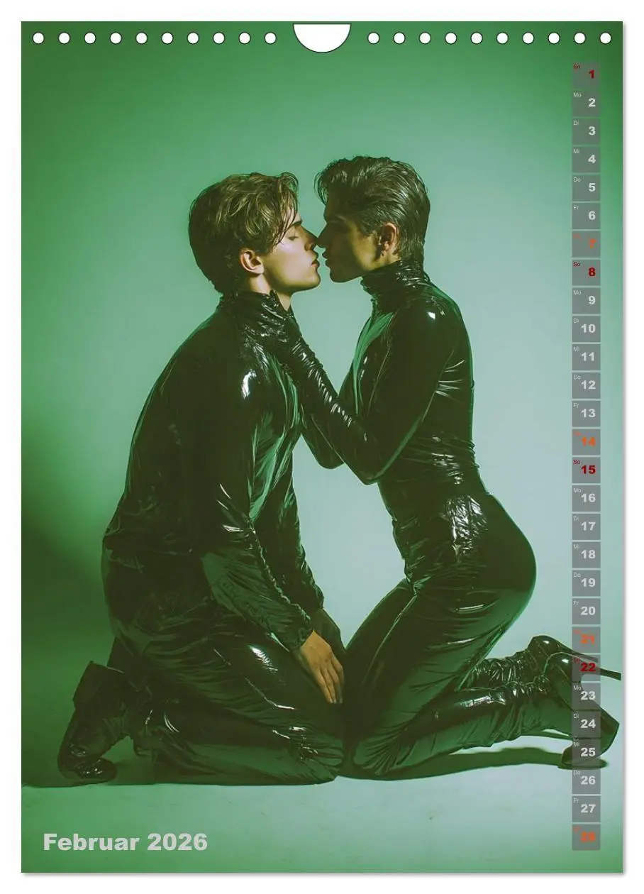 Bild: 9783516687934 | Männer und Eleganz - The Green Box (Wandkalender 2026 DIN A4 hoch),...