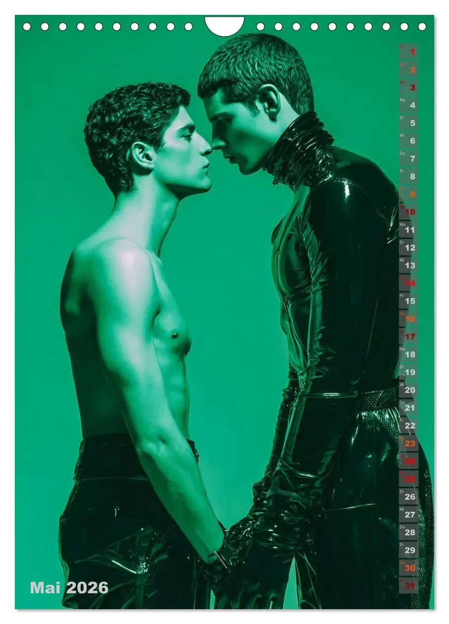 Bild: 9783516687934 | Männer und Eleganz - The Green Box (Wandkalender 2026 DIN A4 hoch),...