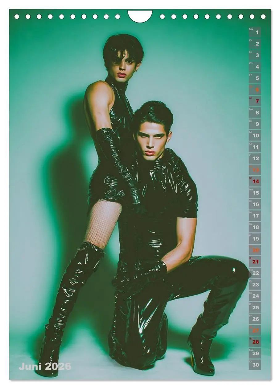 Bild: 9783516687934 | Männer und Eleganz - The Green Box (Wandkalender 2026 DIN A4 hoch),...