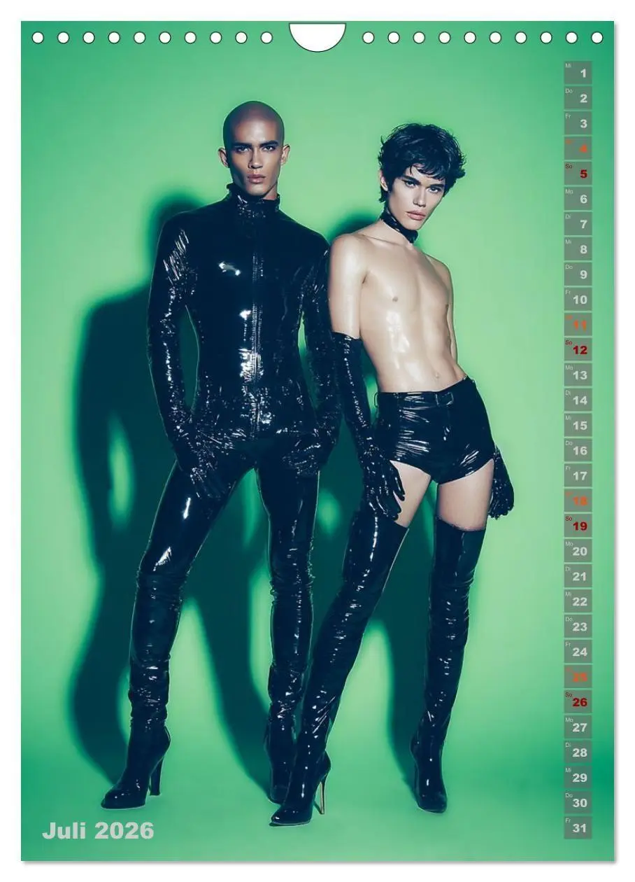 Bild: 9783516687934 | Männer und Eleganz - The Green Box (Wandkalender 2026 DIN A4 hoch),...