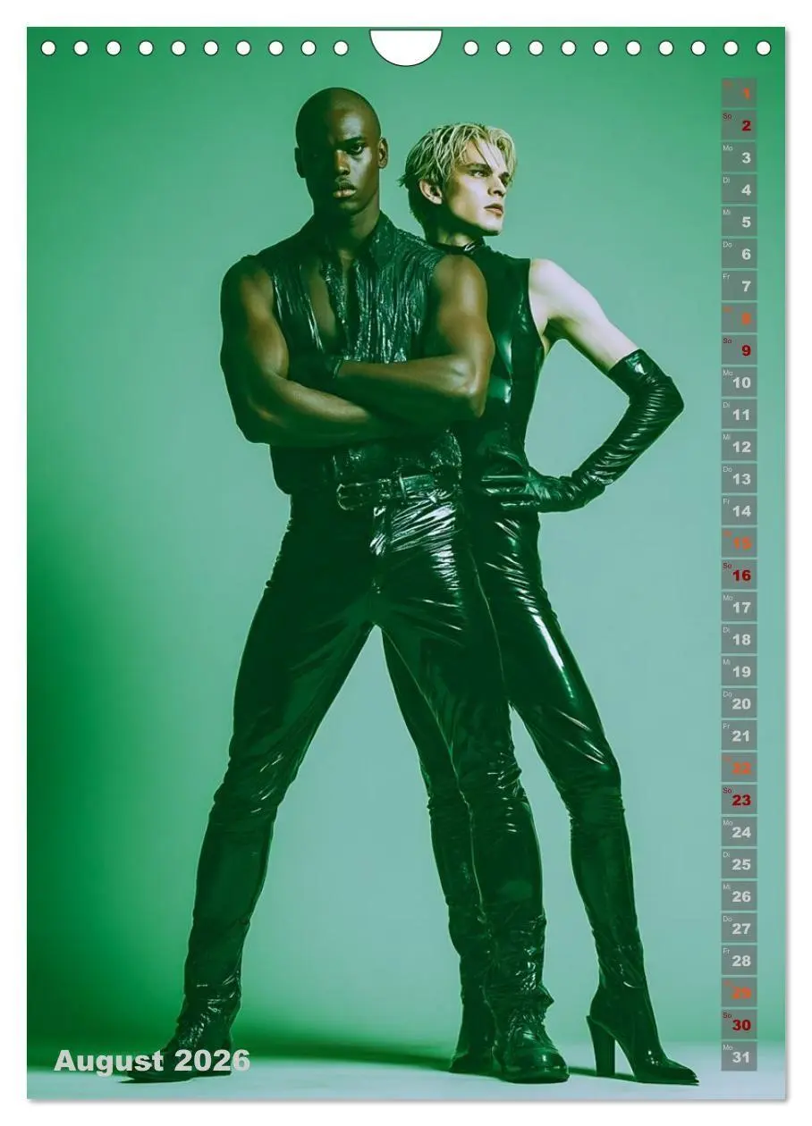 Bild: 9783516687934 | Männer und Eleganz - The Green Box (Wandkalender 2026 DIN A4 hoch),...