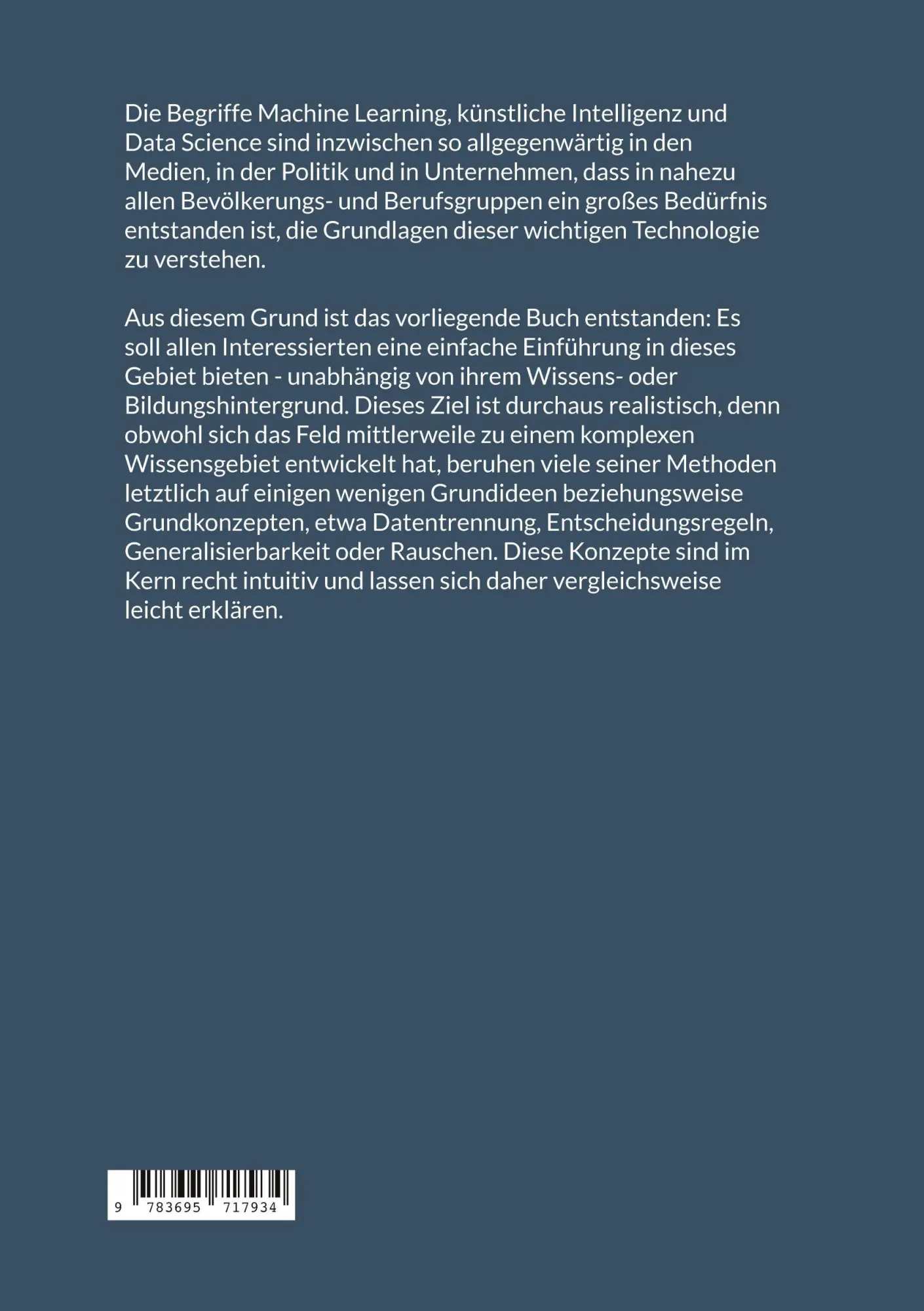 Rückseite: 9783695717934 | Data Science und Machine Learning für alle | Denis Krutikov | Buch