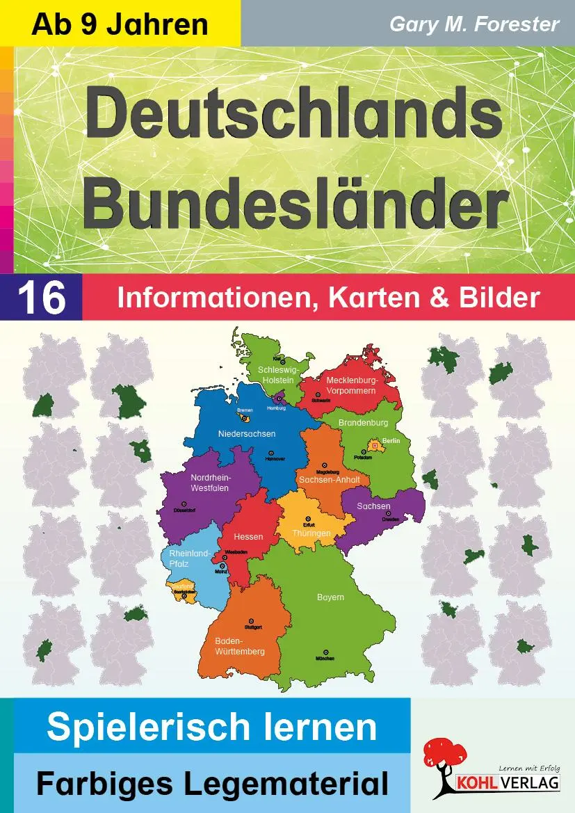 Cover: 9783956867934 | Deutschlands Bundesländer | Informationen, Bilder & Karten | Forester Cover: 9783956867934 | Deutschlands Bundesländer | Informationen, Bilder & Karten | Forester