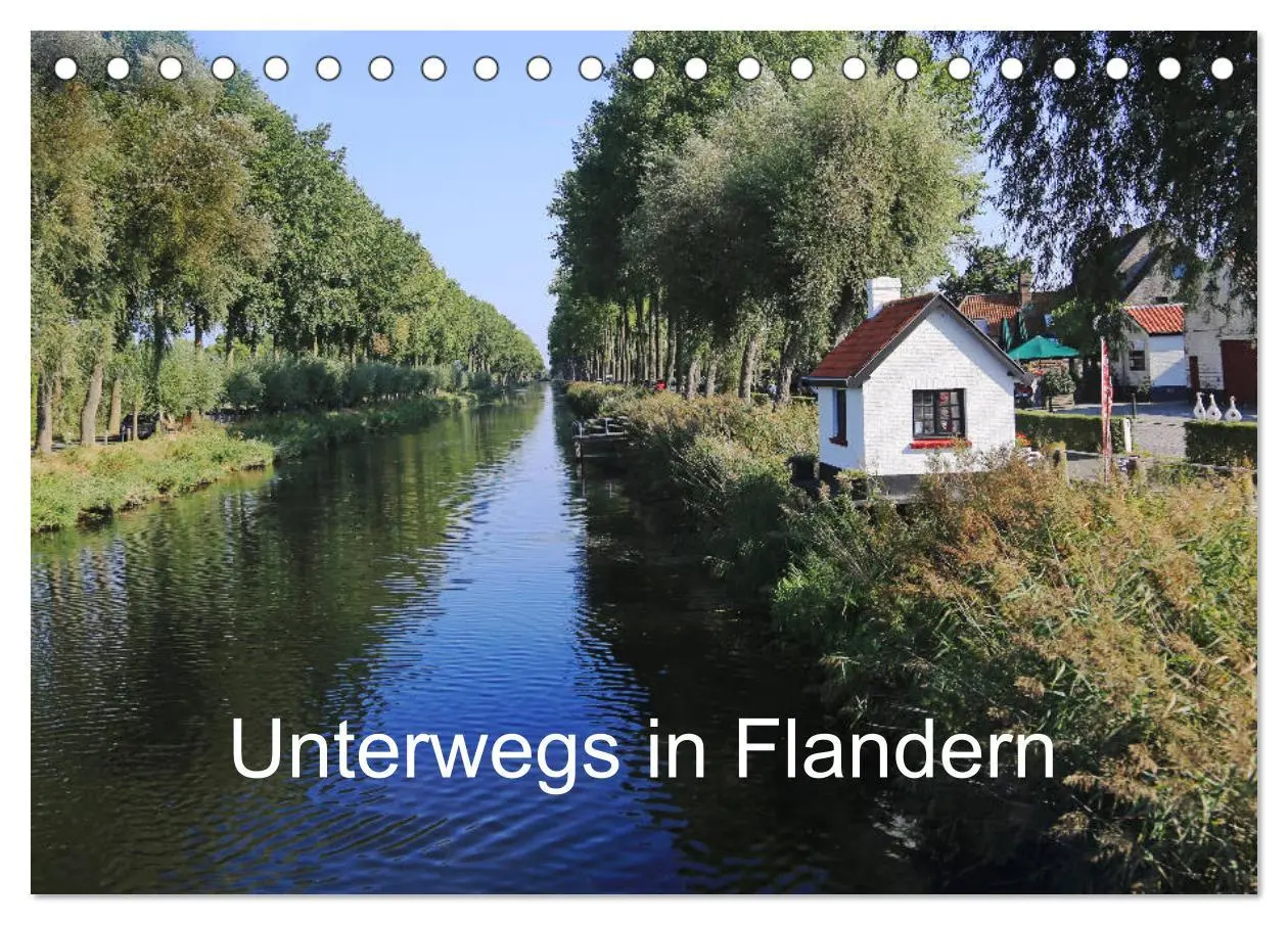 Cover: 9783457868034 | Unterwegs in Flandern (Tischkalender 2026 DIN A5 quer), CALVENDO...