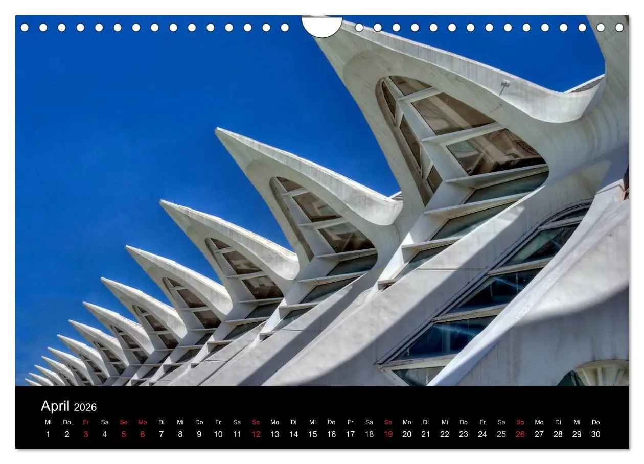 Bild: 9783516198034 | Moderne Architektur in Valencia (Wandkalender 2026 DIN A4 quer),...