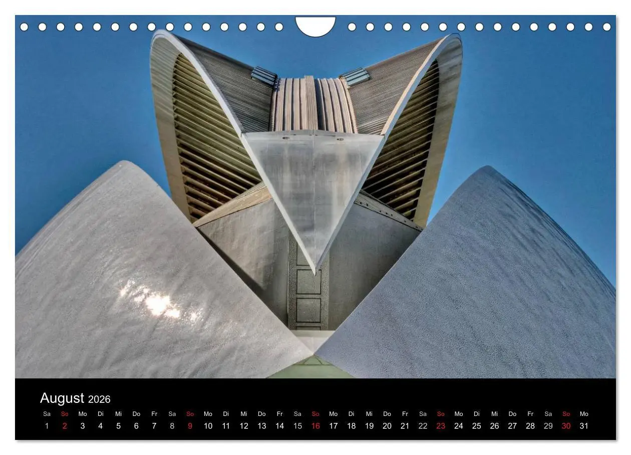 Bild: 9783516198034 | Moderne Architektur in Valencia (Wandkalender 2026 DIN A4 quer),...