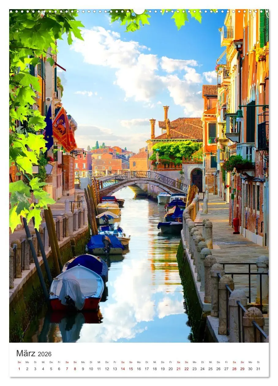 Bild: 9783516338034 | Farbenfrohes Italien (hochwertiger Premium Wandkalender 2026 DIN A2...
