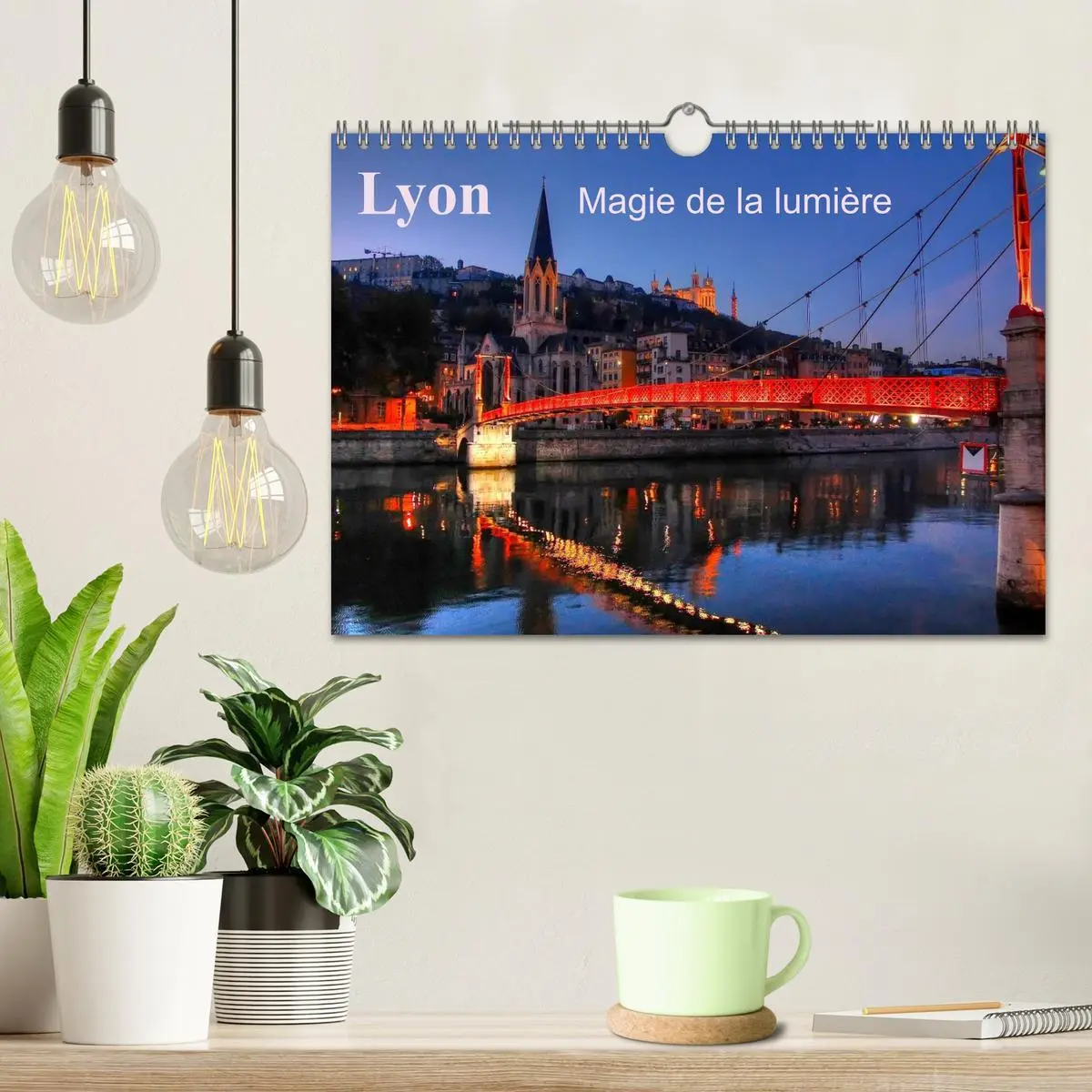 Bild: 9783516578034 | Lyon Magie de la lumière (Calendrier mural 2026 DIN A4 vertical),...