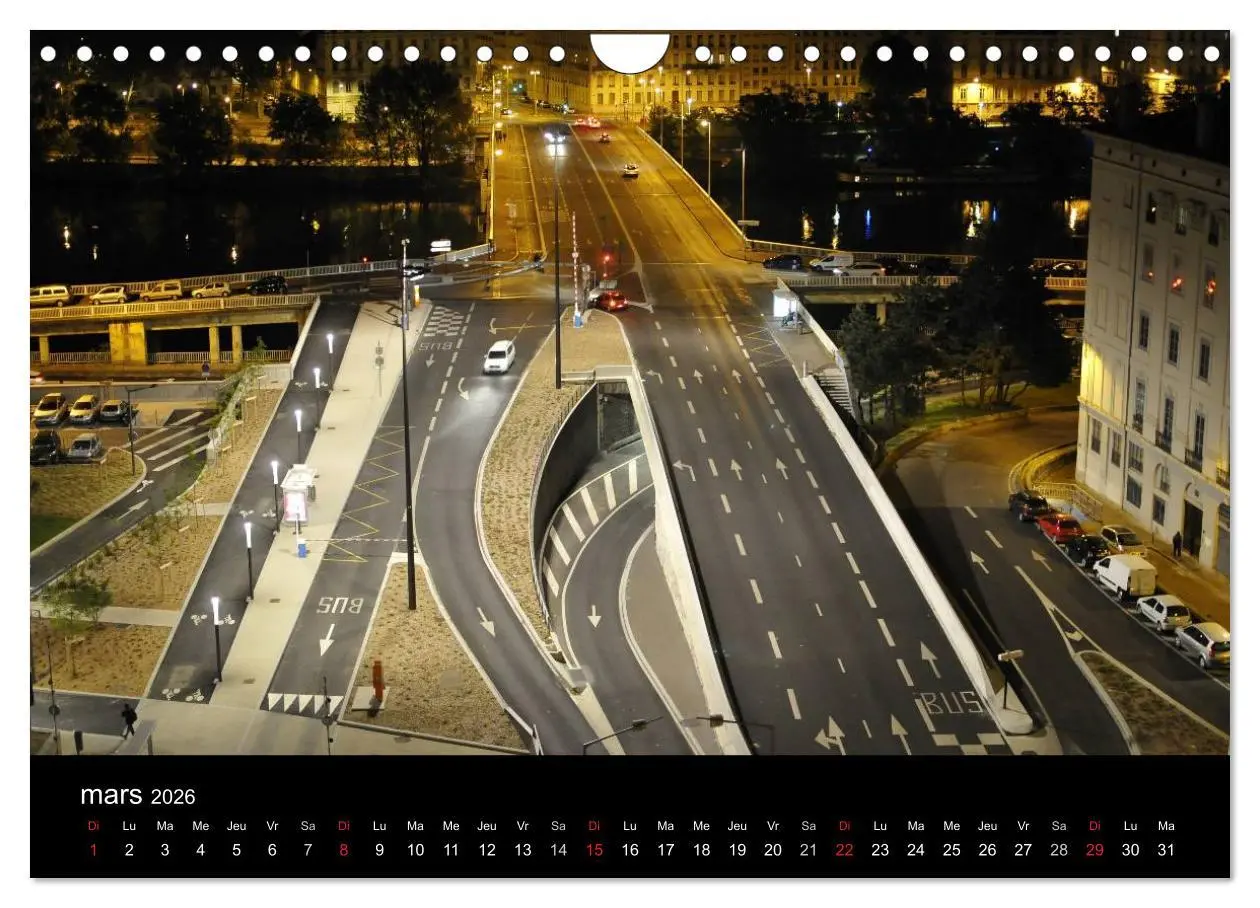 Bild: 9783516578034 | Lyon Magie de la lumière (Calendrier mural 2026 DIN A4 vertical),...