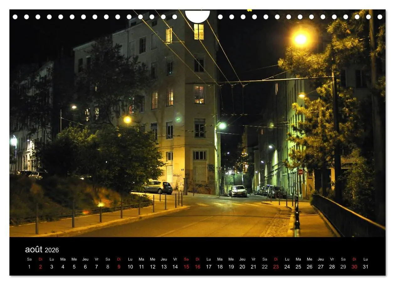 Bild: 9783516578034 | Lyon Magie de la lumière (Calendrier mural 2026 DIN A4 vertical),...
