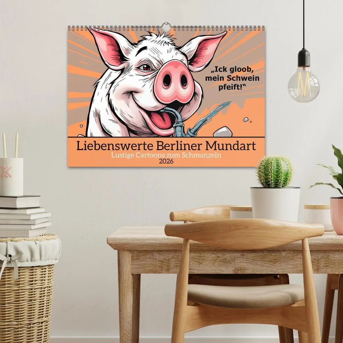 Bild: 9783516648034 | Liebenswerte Berliner Mundart (Wandkalender 2026 DIN A3 quer),...