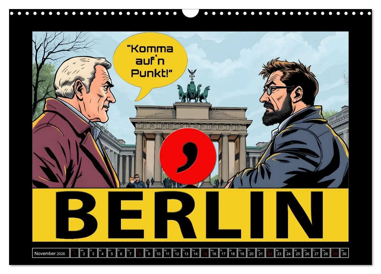 Bild: 9783516648034 | Liebenswerte Berliner Mundart (Wandkalender 2026 DIN A3 quer),...