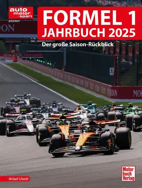 Cover: 9783613048034 | Formel 1 Jahrbuch 2025 | Der große Saison-Rückblick | Michael Schmidt