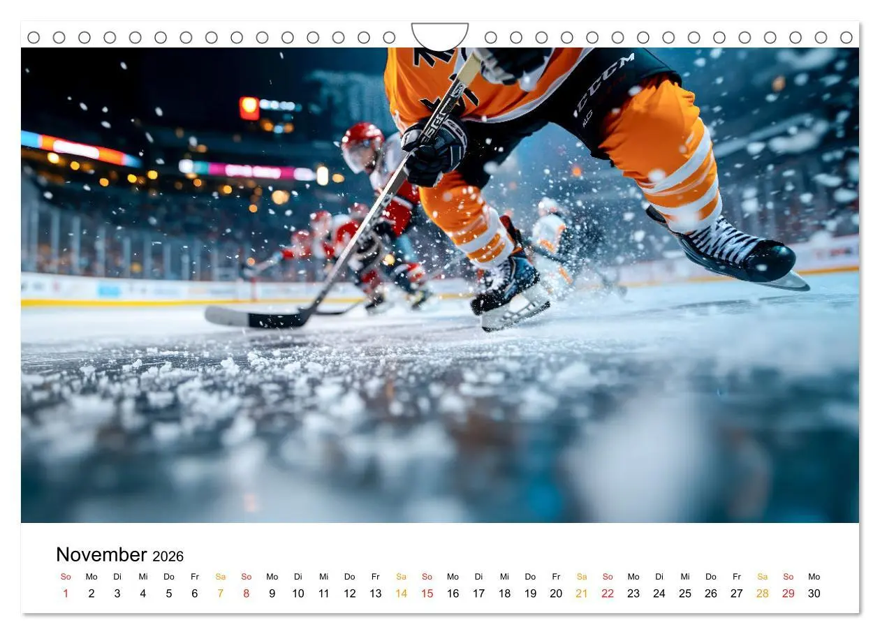 Bild: 9783457308134 | Kufen, Ski &amp; Snowboard (Wandkalender 2026 DIN A4 quer), CALVENDO...