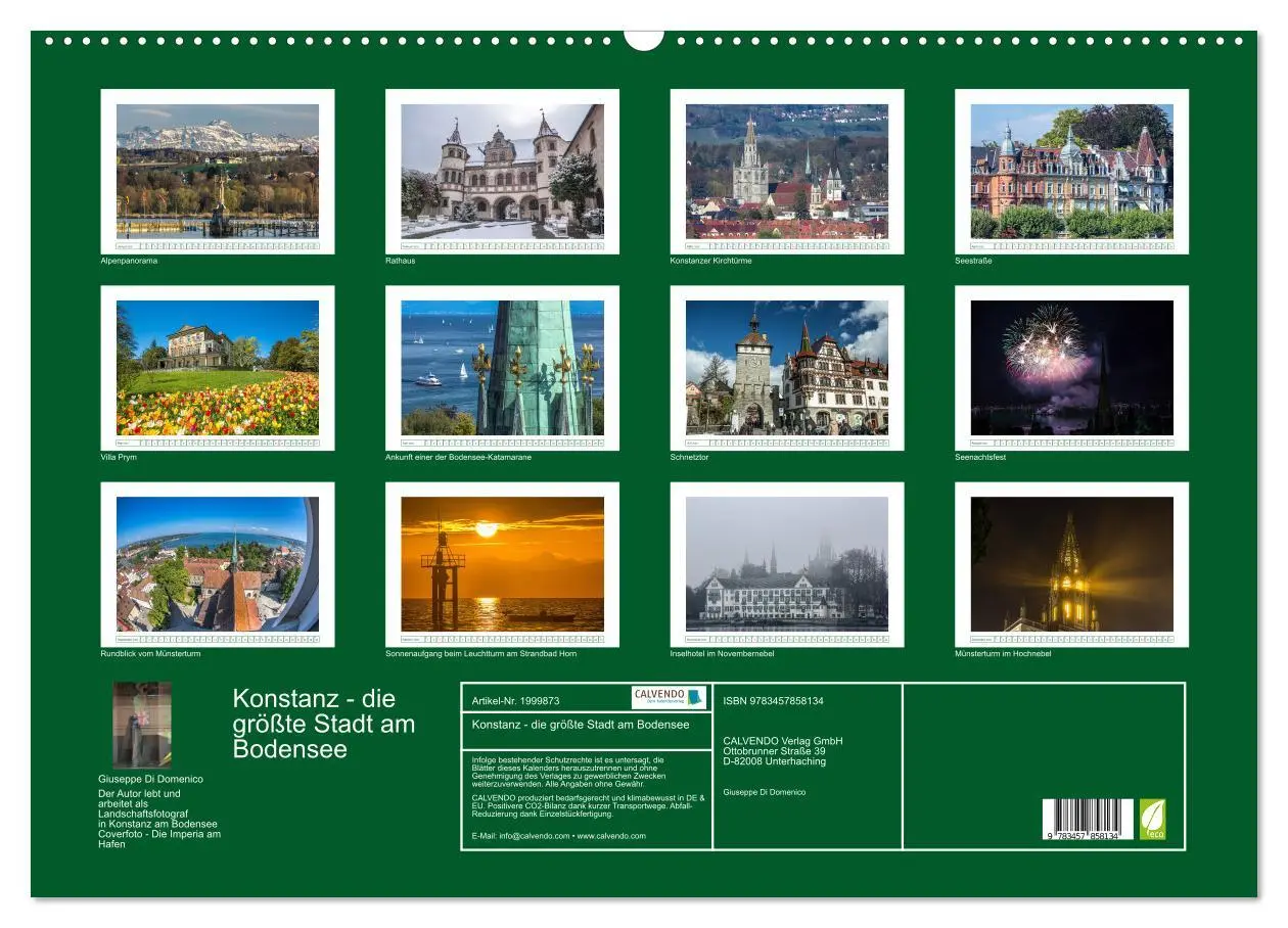 Bild: 9783457858134 | Konstanz - die größte Stadt am Bodensee (Wandkalender 2026 DIN A2...