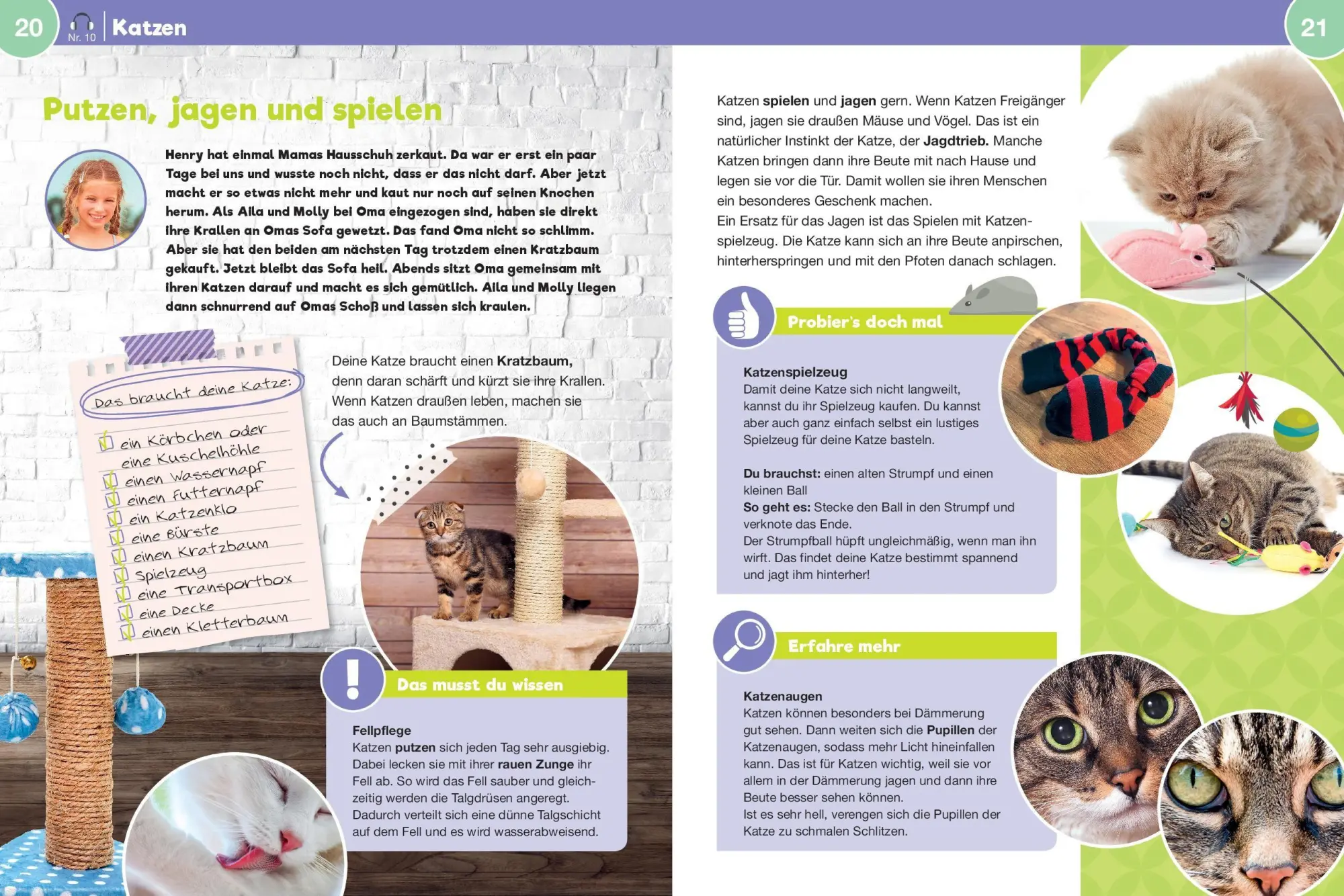 Bild: 9783867408134 | Leselauscher Wissen: Haustiere (inkl. CD und Stickerbogen) | Krome