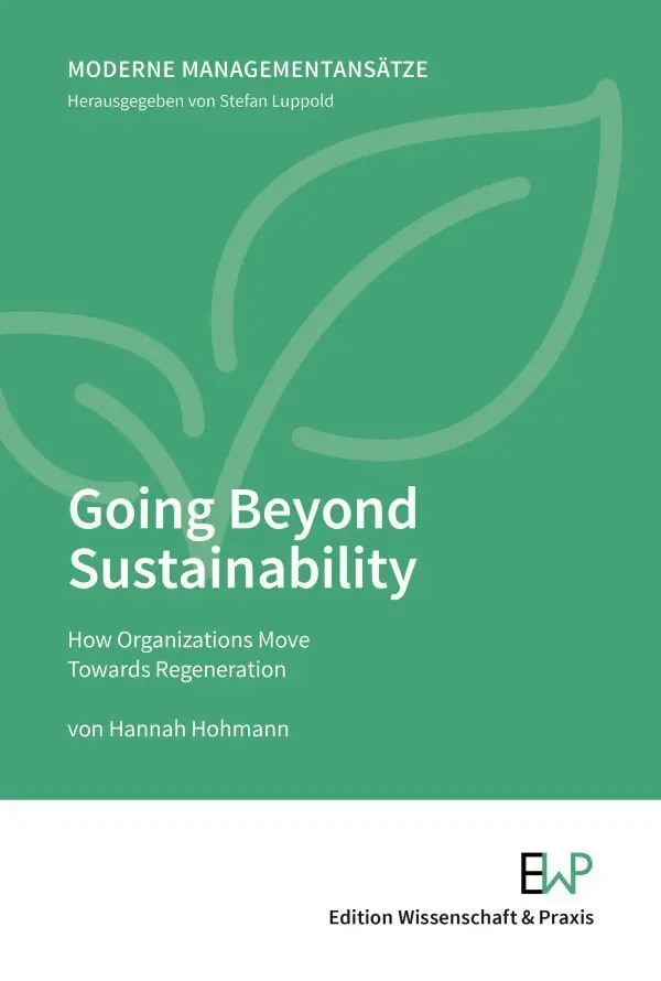 Going Beyond Sustainability