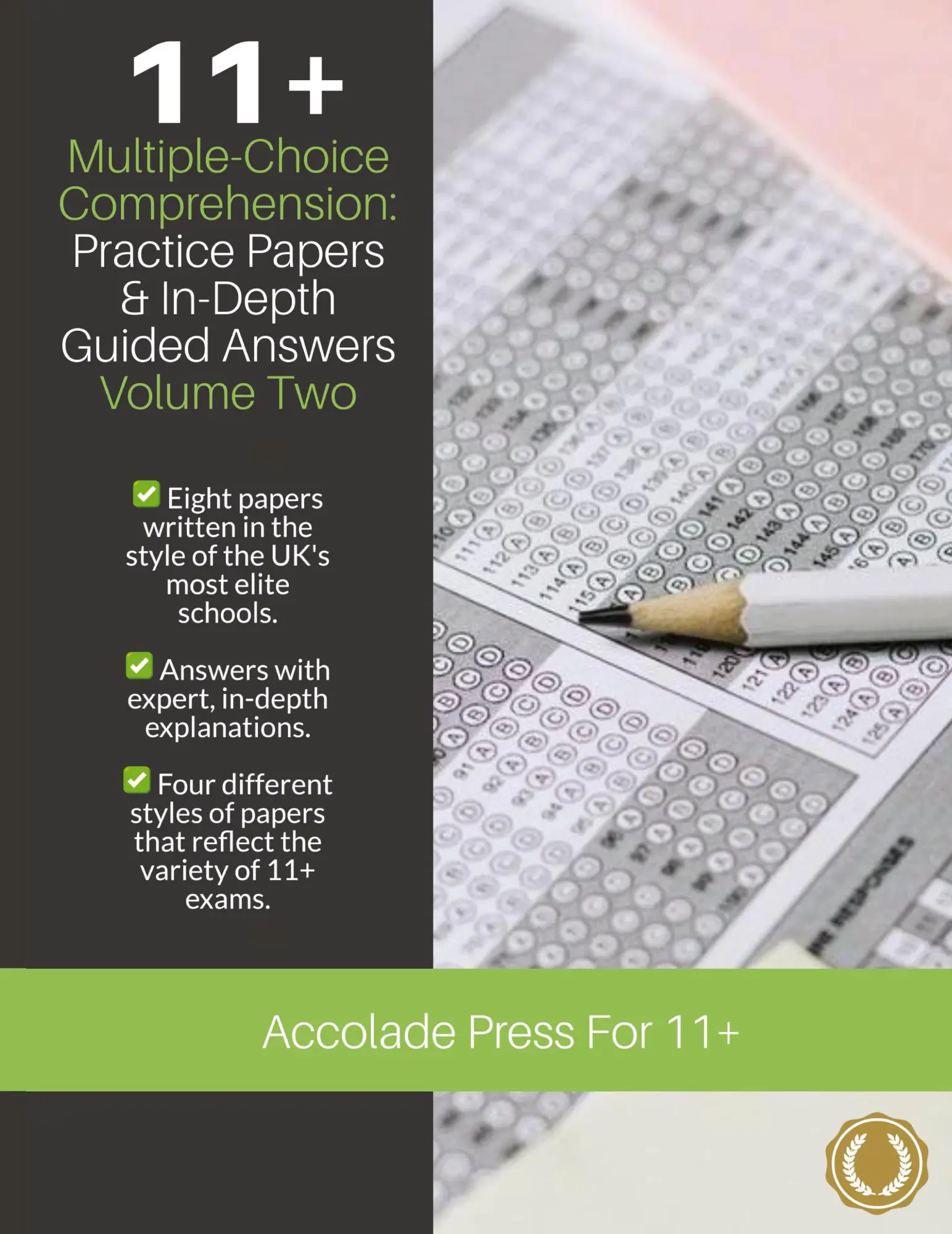 Cover: 9781913988234 | 11+ Multiple-Choice Comprehension | Accolade Press (u. a.) | Buch
