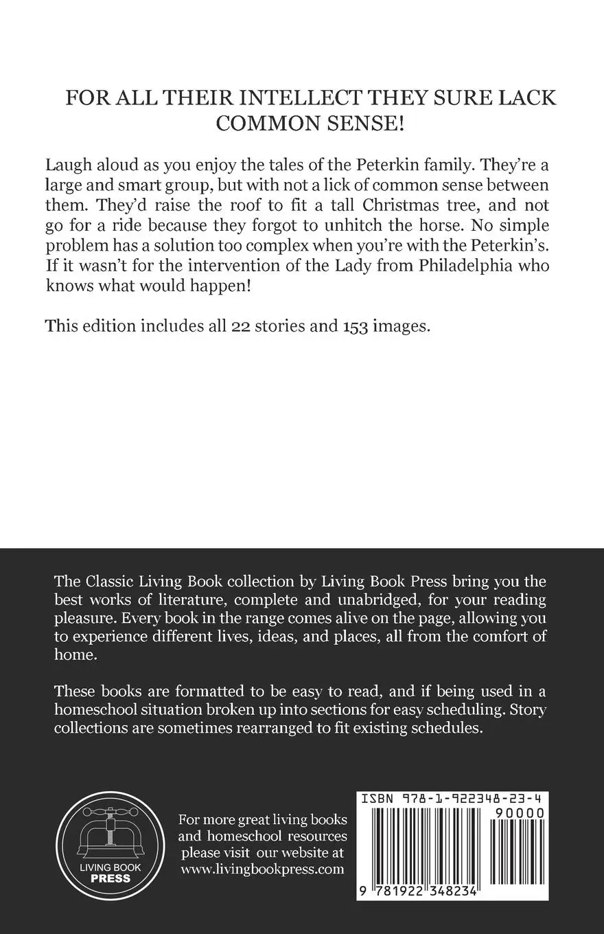 Rückseite: 9781922348234 | The Peterkin Papers | Lucretia Peabody Hale | Taschenbuch | Englisch