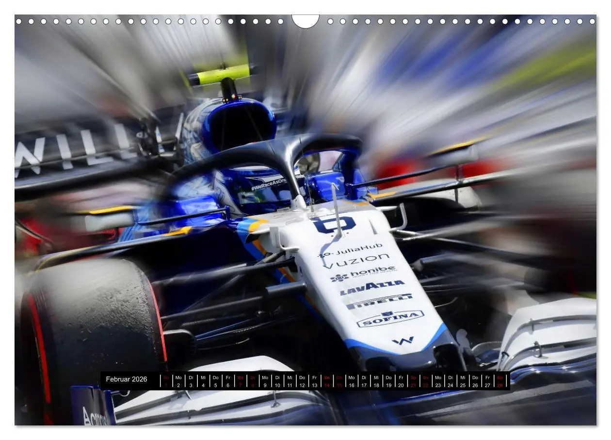 Bild: 9783457608234 | Vollgas in der Formel 1 (Wandkalender 2026 DIN A3 quer), CALVENDO...