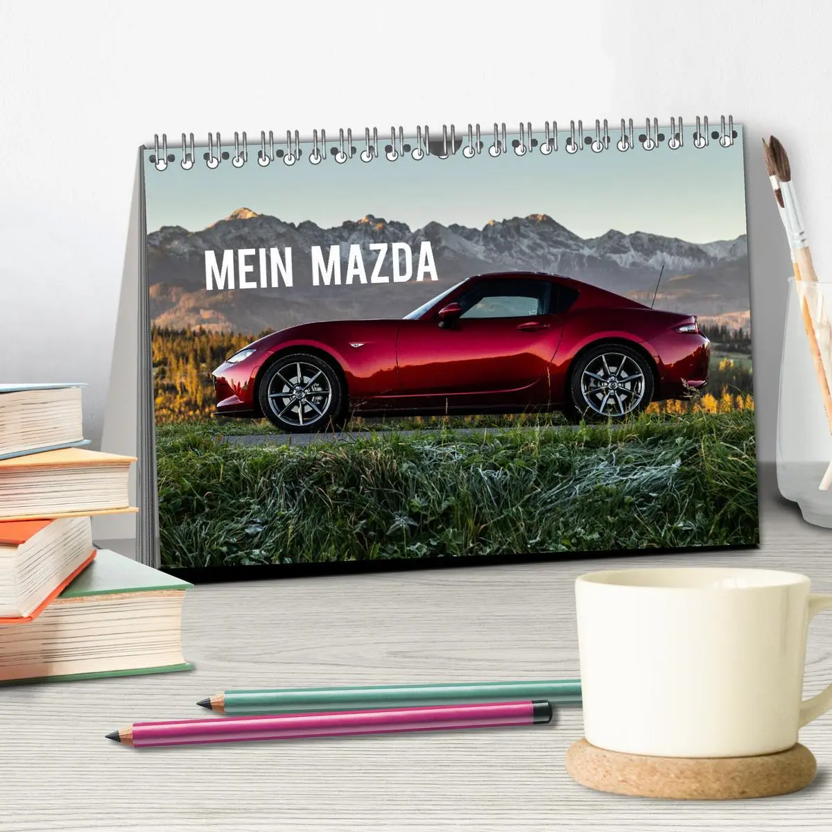 Bild: 9783457918234 | Mein Mazda (Tischkalender 2026 DIN A5 quer), CALVENDO Monatskalender