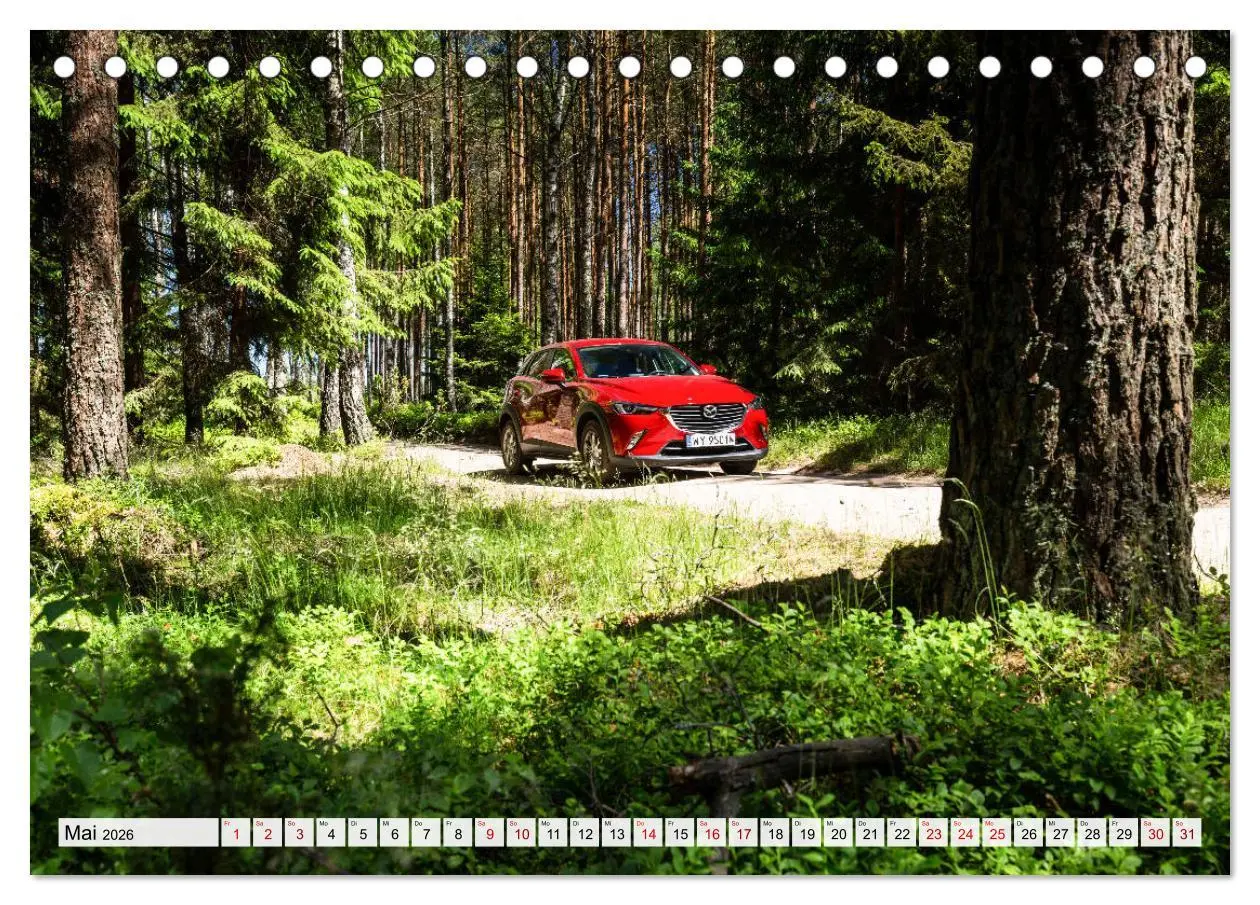 Bild: 9783457918234 | Mein Mazda (Tischkalender 2026 DIN A5 quer), CALVENDO Monatskalender