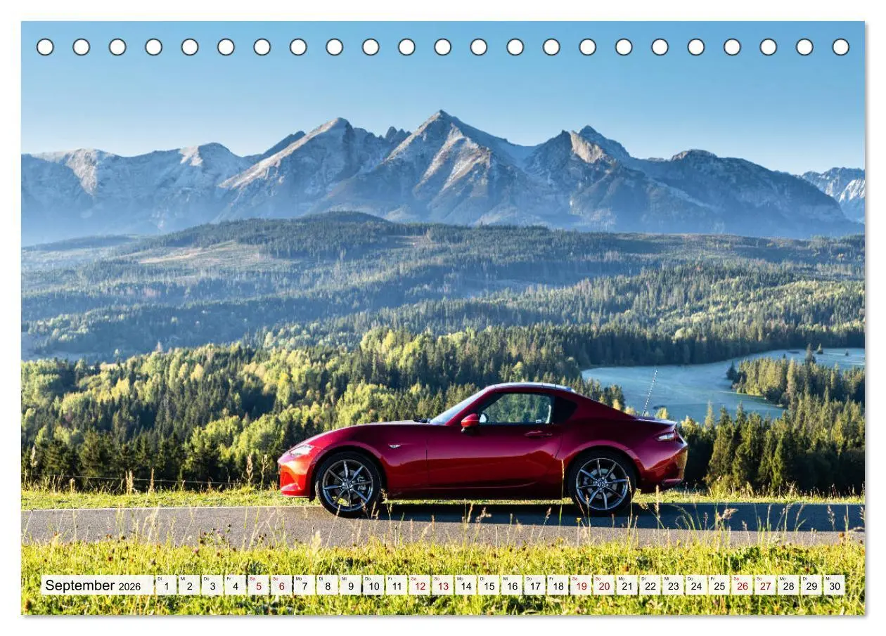 Bild: 9783457918234 | Mein Mazda (Tischkalender 2026 DIN A5 quer), CALVENDO Monatskalender