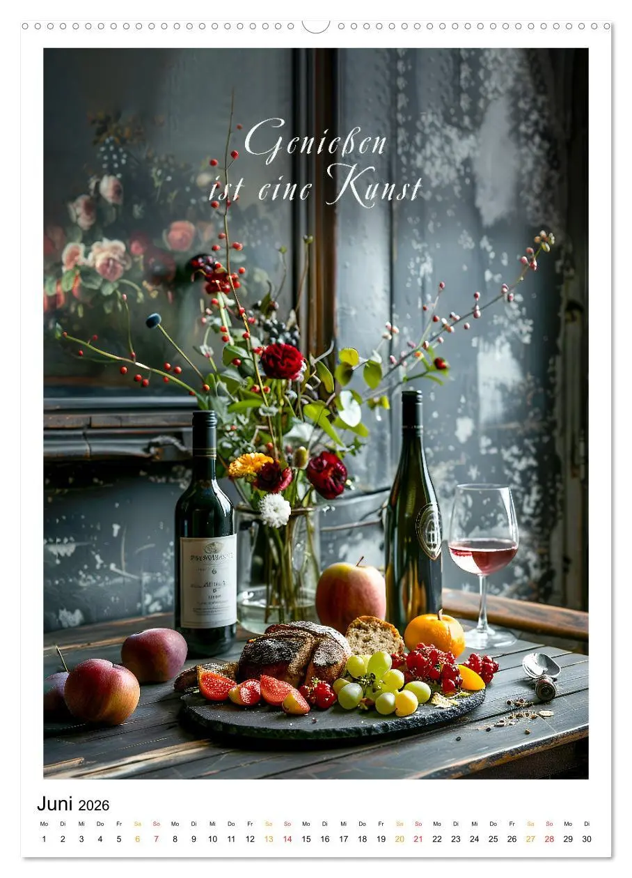 Bild: 9783516248234 | Coole Sprüche für Gourmets (hochwertiger Premium Wandkalender 2026...