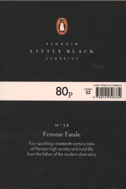 Rückseite: 9780141398334 | Femme Fatale | Guy de Maupassant | Taschenbuch | Englisch | 2015