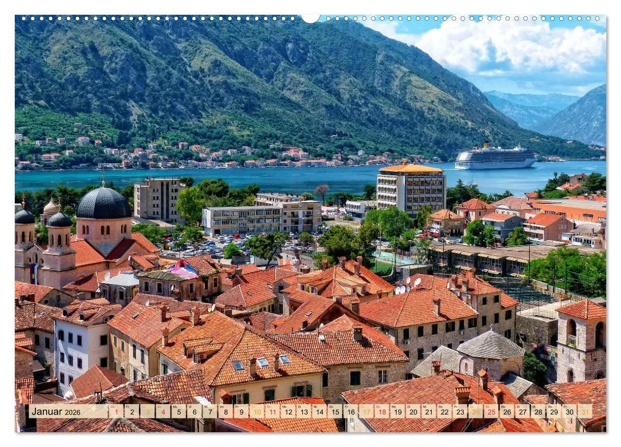 Bild: 9783457768334 | Reise nach Montenegro (hochwertiger Premium Wandkalender 2026 DIN...