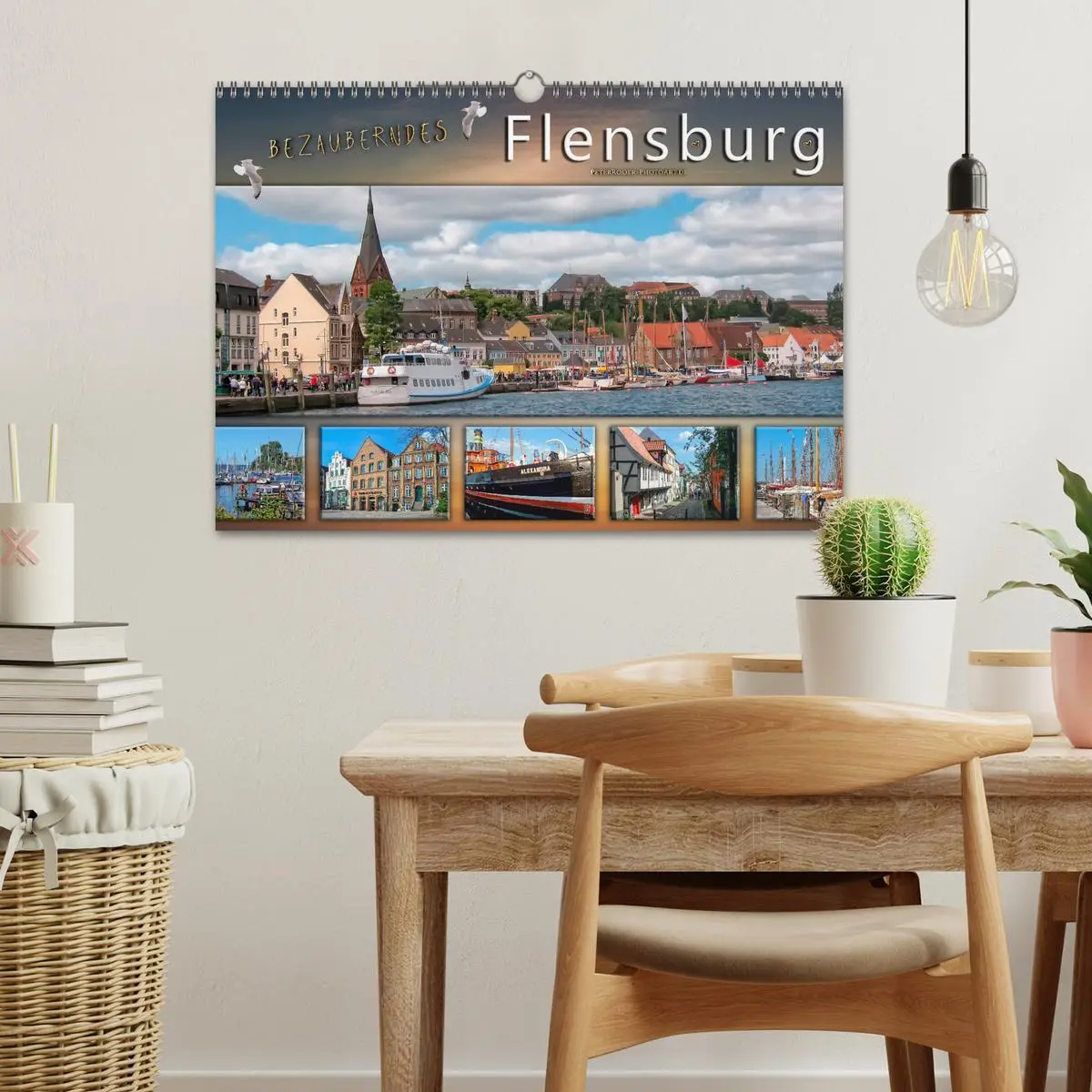 Bild: 9783457838334 | Bezauberndes Flensburg (Wandkalender 2026 DIN A3 quer), CALVENDO...