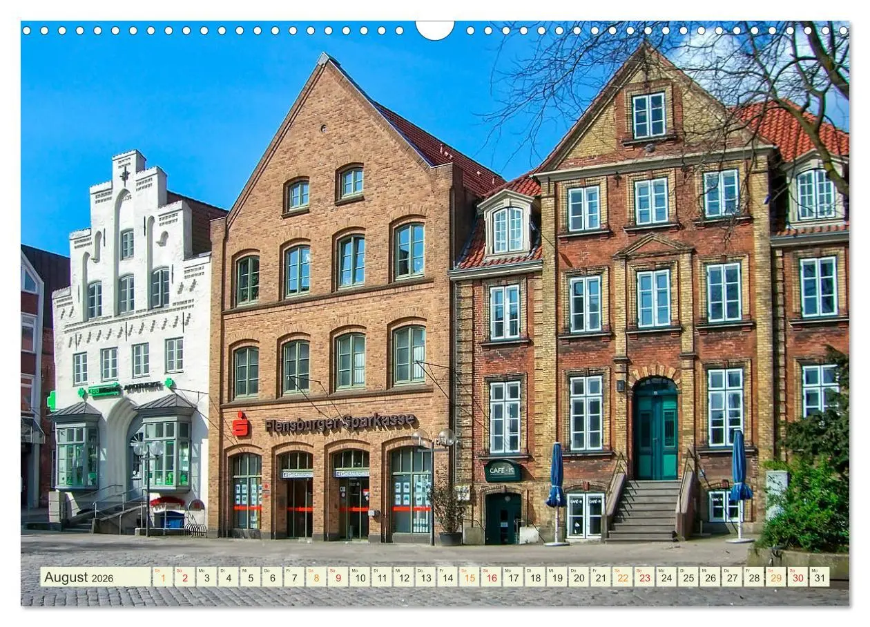 Bild: 9783457838334 | Bezauberndes Flensburg (Wandkalender 2026 DIN A3 quer), CALVENDO...