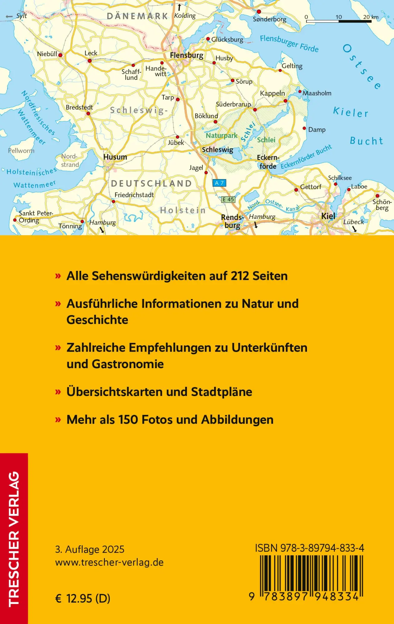 Rückseite: 9783897948334 | TRESCHER Reiseführer Schlei | Franz-Josef Krücker (u. a.) | Buch