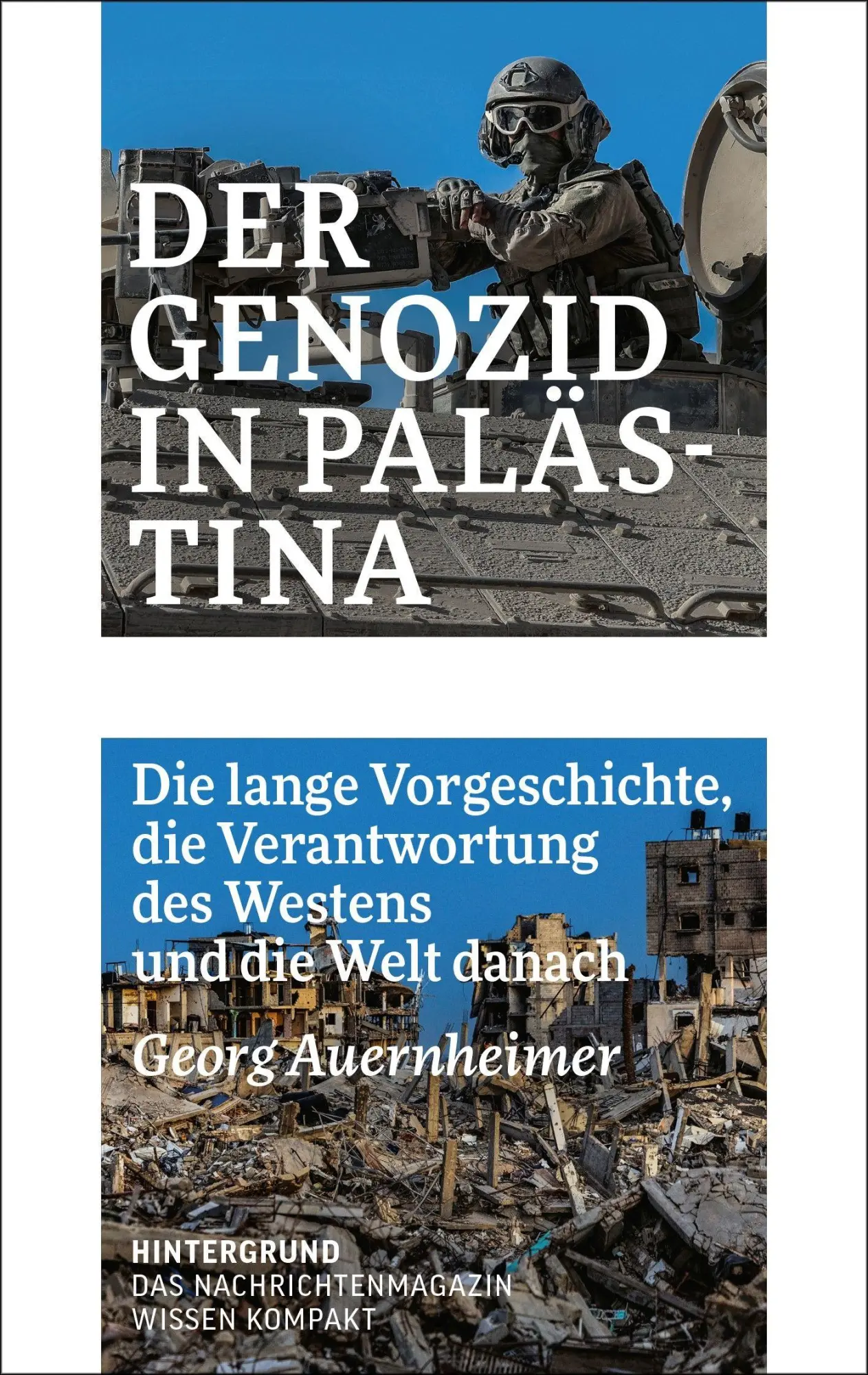 Cover: 9783910568334 | Der Genozid in Palästina | Georg Auernheimer | Taschenbuch | Deutsch