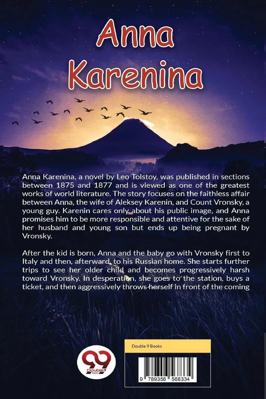 Rückseite: 9789356568334 | Anna Karenina | Leo Tolstoy | Taschenbuch | Englisch | 2022